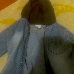 WonderNation Varsity Jean Jacket